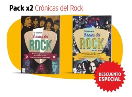 Pack 2 Tomos Cronica Del Rock - Momentos Y Grandes Escenas