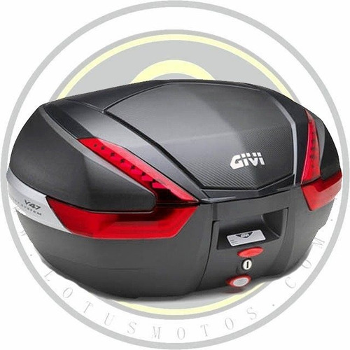 Bau Givi Monokey V47nn 47 Litros Traseiro Lente Vermelha