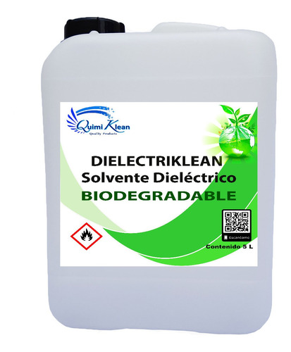 Solvente Dieléctrico Biodegradable 5 Litros Quimiklean