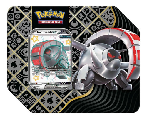 Pokemon Scarlet & Violet Paldean Fates Tin Iron Treads Ex