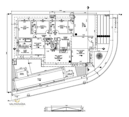 Imagem 14 de 14 de Casa À Venda, 190 M² Por R$ 1.170.000,00 - Condomínio Terras Do Vale - Caçapava/sp - Ca0322