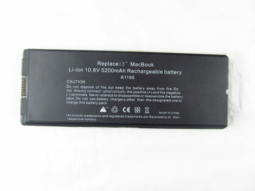 Bateria Para Mac A1181 A1185 Negra