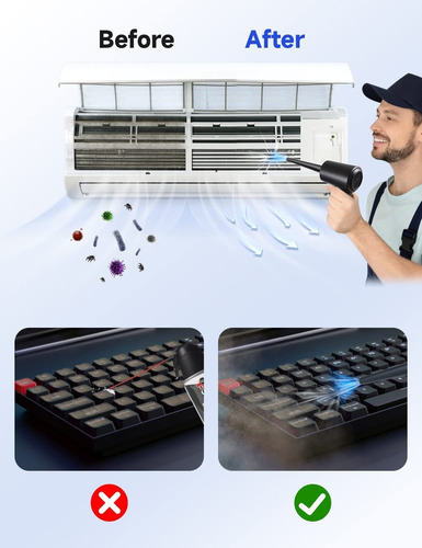 Soplador De Aire Comprimido Eléctrico De 51000rpm