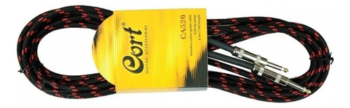 Cable Cort 4.5 Metros Guitarra Bajo Plug 1/4 Ca526