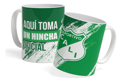 Mug, Hincha Oficial, Deportivo Cali - Equipo Fútbol