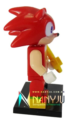 Blocos De Montar Sonic Kit Estilo Lego 4 Bonecos