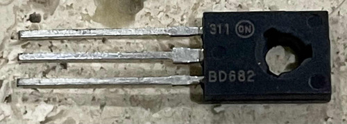 Bd682 Transistor Darlington Pnp 100v 4a