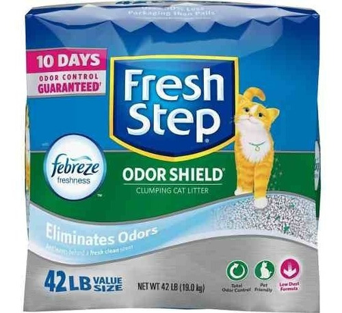 Arena Gatos Fresh Step 19k42l Febreze 10dianolor