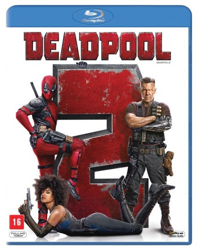 Blu-ray Deadpool 2 - Novo E Lacrado