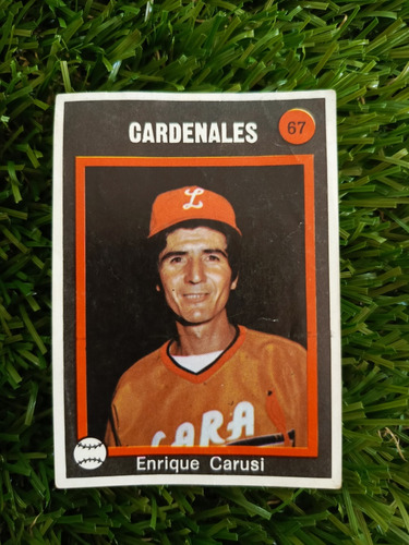 1974 Béisbol Profesional Venezolano Enrique Carusi#67