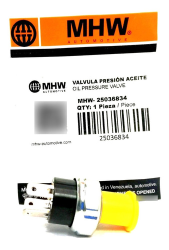 Válvula Presion Aceite Espero Daewo Cielo Racer Lanos Tienda