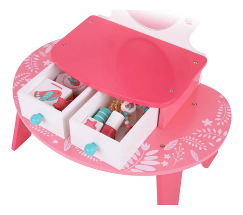 Penteadeira Infantil De Madeira Tooky