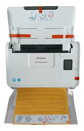 Scanner Avision AD335WN Wi-Fi Rede A4 Duplex Automático 50 Folhas