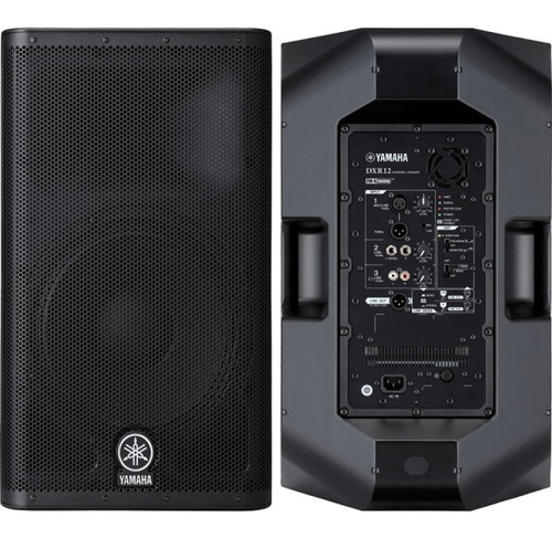 Alto-falante Yamaha Dxr12 MkII Active 1100w com tecnologia Nexo, cor preta