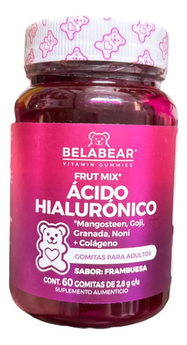 Belabear Ácido Hialurónico 60 Gomitas
