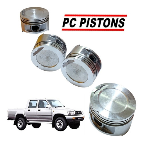 Piston Toyota Hilux 2.4 22r 96/2004 (medidas)