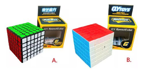Cubo Rubik 6x6x6 Profesional Rotación Rápida Qiyi Original