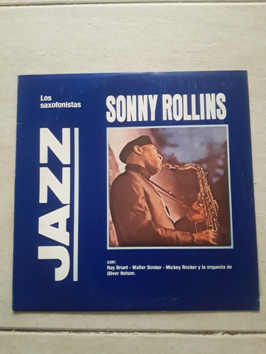 Sonny Rollins - Jazz Briant Booker - Lp Vinilo / Kktus