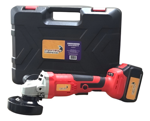 Esmerilhadeira Angular A Bateria 21v Importway Com Maleta