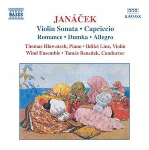 L. Janacek; Cd De Sonata Para Violín Y Piano De Thomas Hlawa