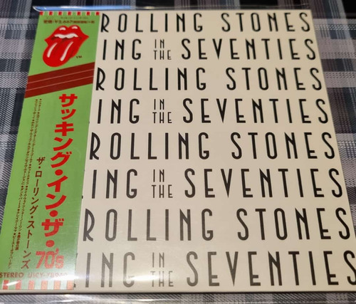 Rolling Stones  - Rolling  In The Seventies - Cd Japonés  