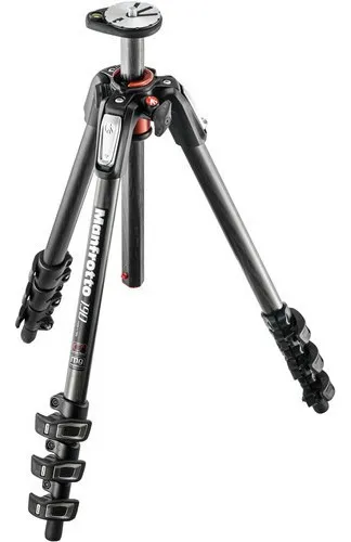Tripie De Fibra De Carbon 4 Secciones Para 7kg Mt190cxpro4 M