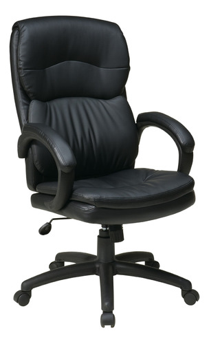 Office Star Ec Series - Silla De Oficina Ajustable De Cuero