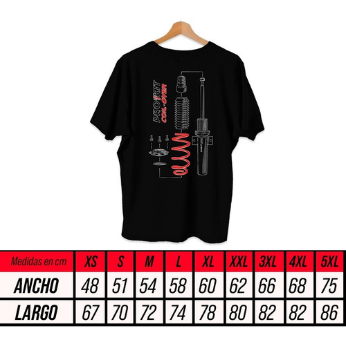 Imagen 3 de 4 de Remera Manga Corta Rgtuning Xpro Algodon Lowstore