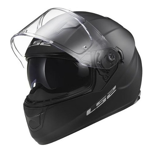 Casco Ls2 D/visor 320 Evo Mono Negro Mate T M Centro Motos