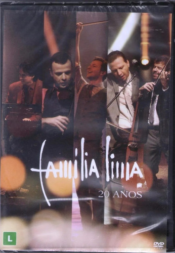 Família Lima - 20 Anos Dvd Novo Lacrado Original Ótimo Preço