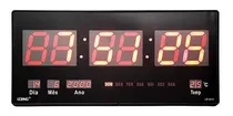 Comprar Relógio Parede Digital Painel Led Grande,data,termometro46cm