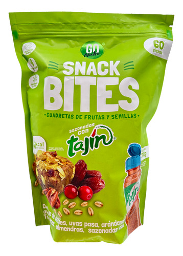 Go Nutre Snack Bites Con Tajín