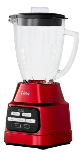 Licuadora Oster Roja One Touch 700 Watts 3 Vel Bcbgp-r00