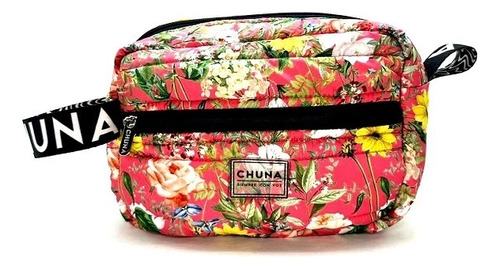 Necessaire Porta Cosmeticos Chuna Ringo Matelasse Flores