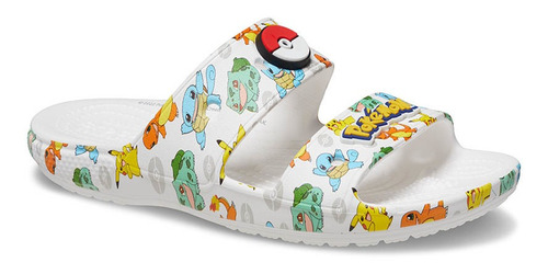 Imagen 5 de 5 de Classic Crocs Pokemon Sandal White/multi Unisex