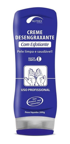 Creme Desengraxante Com Esfoliante 200g Nutriex