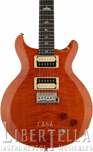 Guitarra Prs Se Cs4or Santana 24 Orange Nueva Garantia Funda
