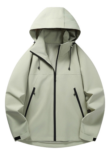 Chaqueta D Para Hombre, Impermeable Y Resistente Al Viento,