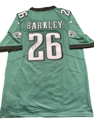 Camiseta Autografiada Por Saquon Barkley Con Coa Beckett