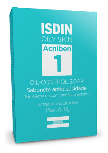 Sabonete Em Barra Facial Antioleosidade 80g Acniben Isdin