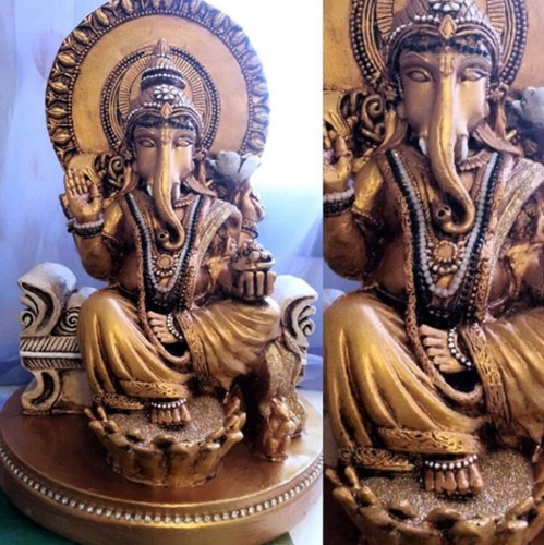 Imagem 3 de 3 de Ganesha 33 Cm _ Brasil De Todos Os Santos Ou