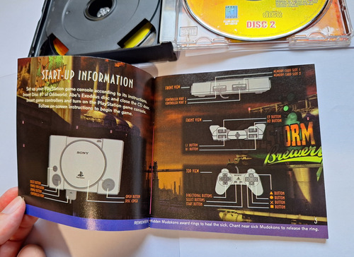 Oddworld Abe's Exoddus Ps1 Original Completo Perfeito Estado (Usado)