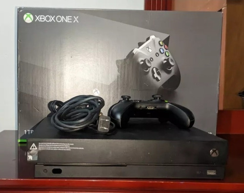 Xbox One X 1tb Cables Y Control Completo 