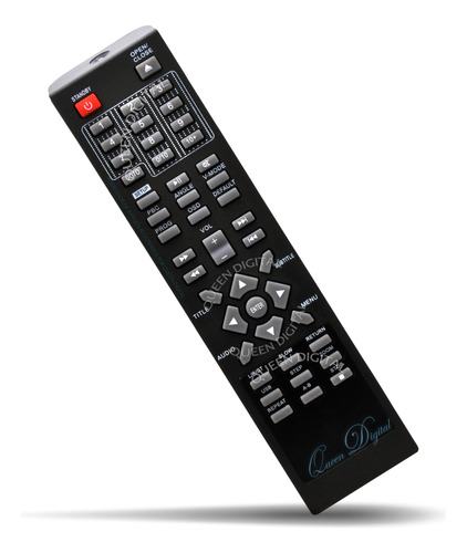 Control Remoto Minicomponente Con Dvd Para Tcl Mc610 Hitplus