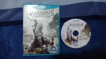 Comprar Assassins Creed Iii Para Nintendo Wii U,excelente Titulo.