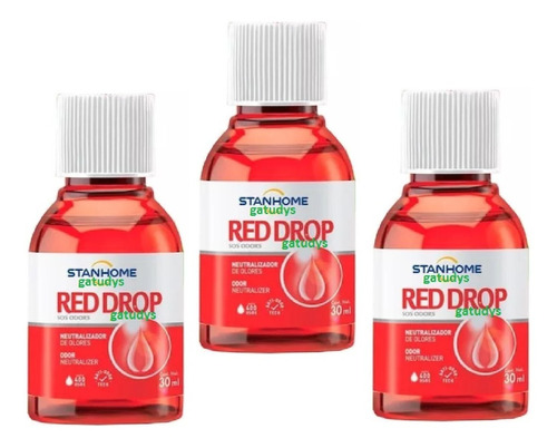 Pack De 3 Drop Red Sos Odors Stanhome