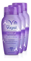 Comprar Kit X 3u Jabones Líquido Dermo Vagisil Cuidado Ph 240ml - Cuidado Intimo Femenino - Pack -
