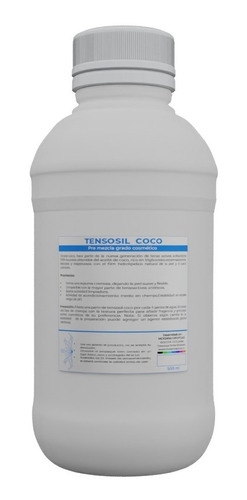 Tensoactivo De Coco Shampoo Orgánico Tensosil 500 Ml