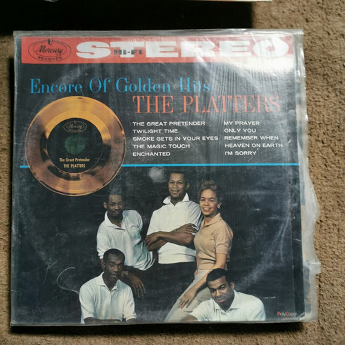 Disco Lp:the Platters- Encore Of Golden