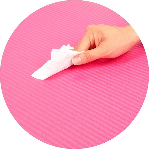 Tapete Fitness Yoga Extra Grueso 25 Mm Incline Fit Color Rosa